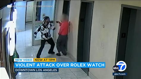 rolex robbery los angeles